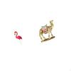Flamingo Camel Garden Sculpture Figurine Animal Ornament for Home Yard Art Decoration Spring Holiday