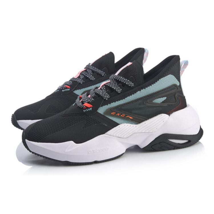 Li Ning Exceed Slip Resistant, Breathable, Lightweight Low top Casual Shoes Women's Black AGLQ028-6