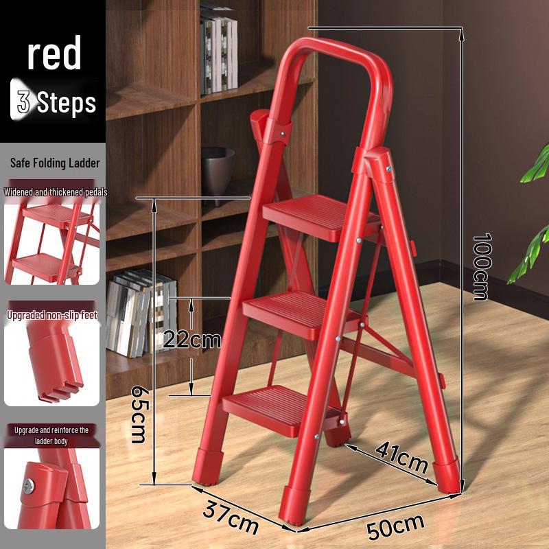Multifunctional Telescopic Folding A-Frame Ladder – Portable, Lightweight & Indoor Use
