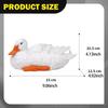 Duck Garden Statue Outdoor Resin Animal Figurine for Yard Lawn Patio Pond Modern Decorative Statuette
