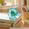 Squeeze Ball Sensory Toy Christmas Clear Stress Toy Anxiety Relief with Santa Reindeer Soft Decompression Tree Snowflake Figure Party Favors Desktop