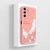 For Samsung Galaxy A15 A16 A14 M15 M16 F13 F15 Cover Case Cute Cartoon Astronaut Pattern Liquid Silicone Anti Drop Protective Shell For Samsung Casing