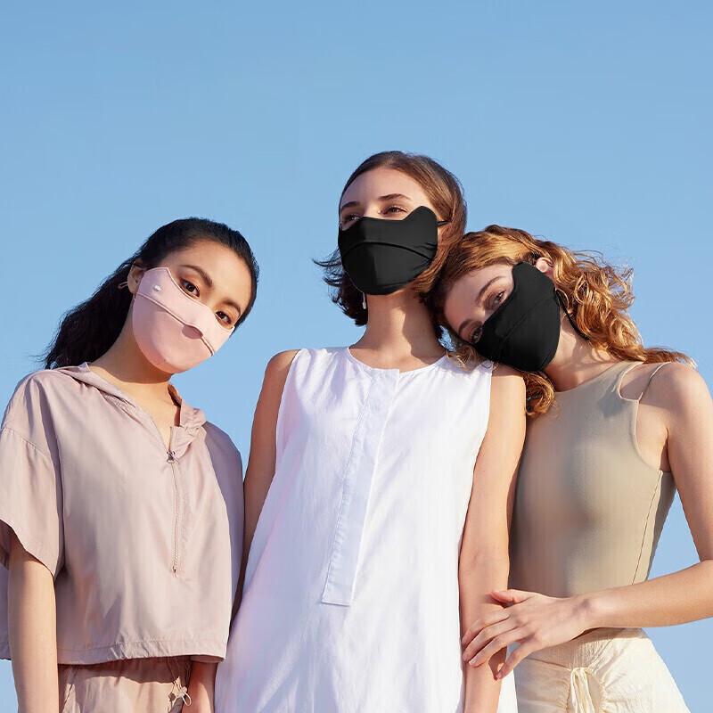 Banana Underneath Ice Thin UV Protection Face Mask