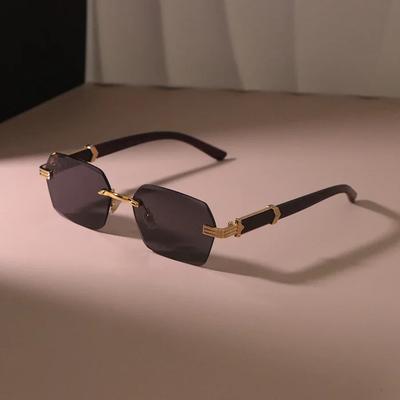 Square Vintage Sunglasses Women Men Brand Rectangle Frame Retro Sun Glasses Female Male Mirror Outdoors Punk