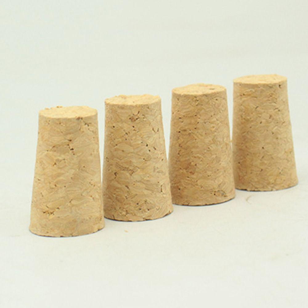 10Pcs 22mm Wood Wine Corks Stopper High Density Material Sealing Plug  Home Brewing Wine
