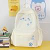 Schoolbag Schoolbag Female Junior High School Student High School Student Versatile Backpack New High Value Large Capacity Weight Backpack