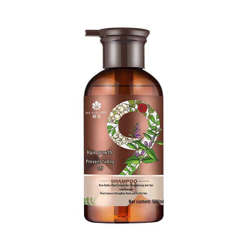 BEE&FLOWER Nine-Vessel Plant Extract Anti-Hair Loss Shampoo