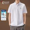 Men's 100% Cotton Short Sleeve Polo Shirt