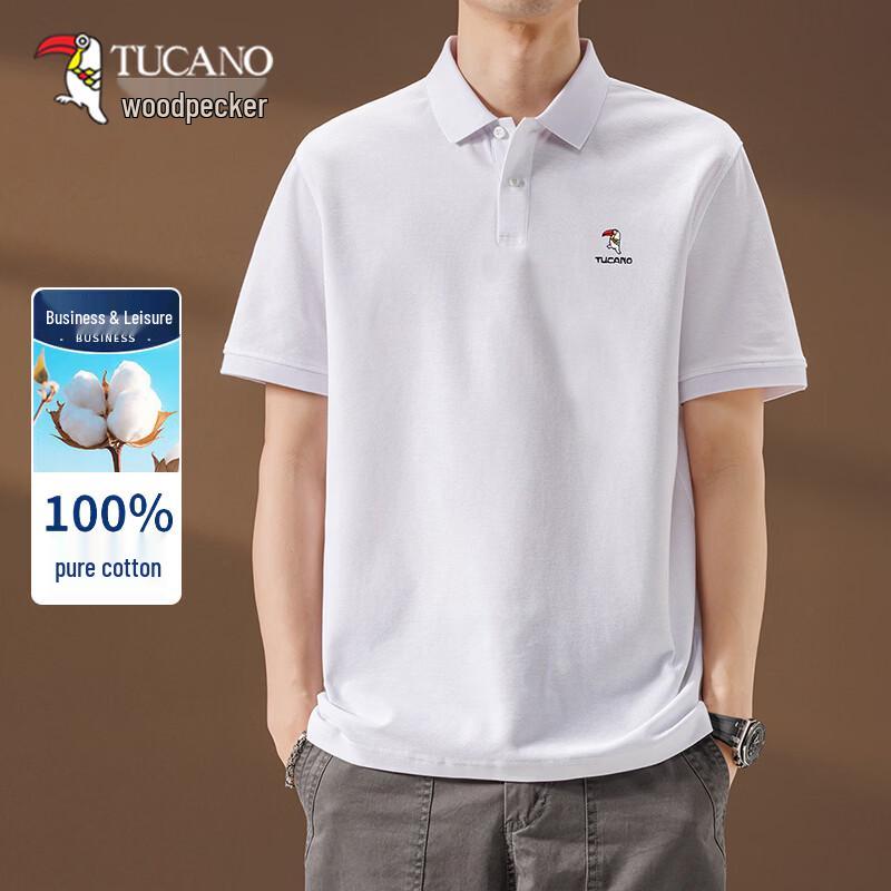 TUCANO Men s 100% Cotton Short Sleeve Polo Shirt XL