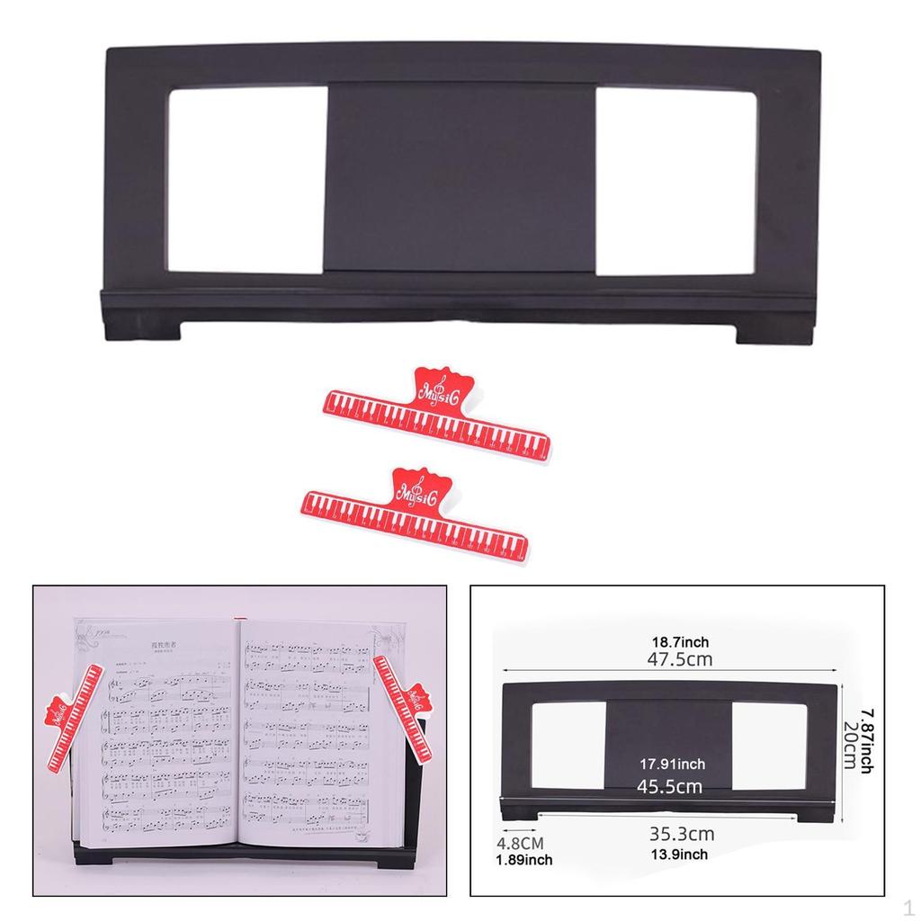 Electronic Keyboard Music Stand, Score Book Piano