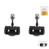 EDP950-1 2 Pieces Front Left AND Right Door Catch Hinge Brake Stop Check Strap Limiter for Peugeot 508 MK1 W23 8D 8E 2010-2018 4/5 Door 9686658480