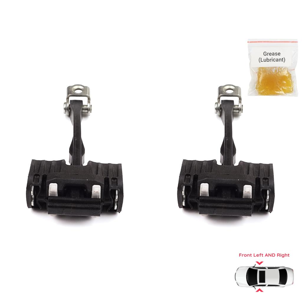 EDP950-1 2 Pieces Front Left AND Right Door Catch Hinge Brake Stop Check Strap Limiter for Peugeot 508 MK1 W23 8D 8E 2010-2018 4/5 Door 9686658480