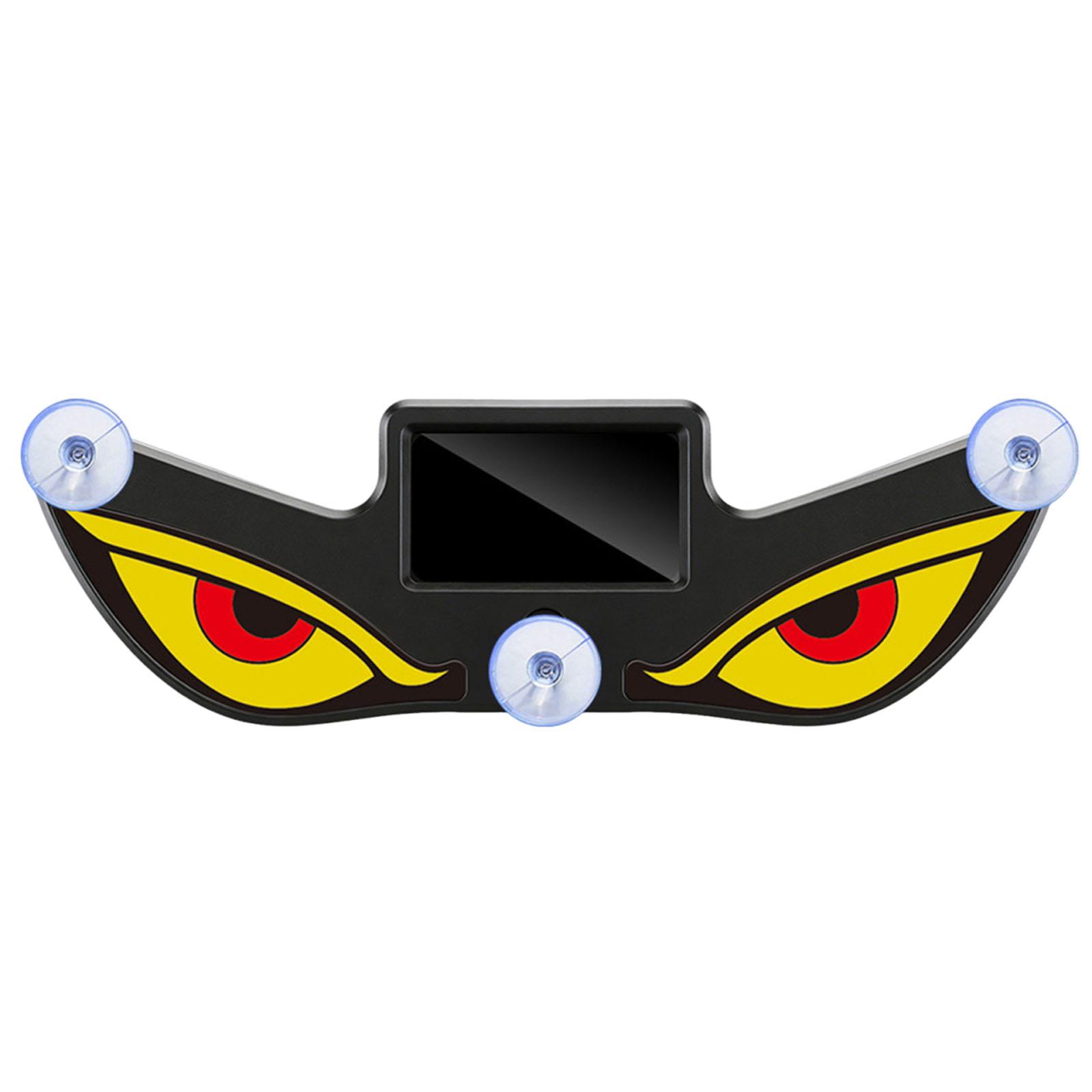 

Solar Powered Car Neon Light Wireless Dynamic Demon Eye LED Ambient Light Suction Cup USB Rechargeable Car Atmosphere Lamp Decor