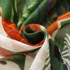 Ladies Scarf Thin Silk Scarf Spring Summer Tropical Plants Flowers Bugs Birds Bali Yarn Women Tassel Shawl