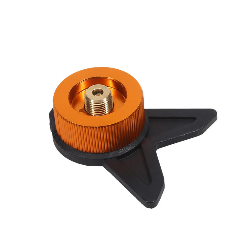 Camping Butane Adapter With Bracket Outdoor Portable Gas Tank Converter For Picnic Hiking Camping Equipment High Quality