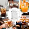 Home With Handle Liquid Refrigerator FrozenCup Summer Double Layer Freezer Beer Mugs Ice Mugs For Home