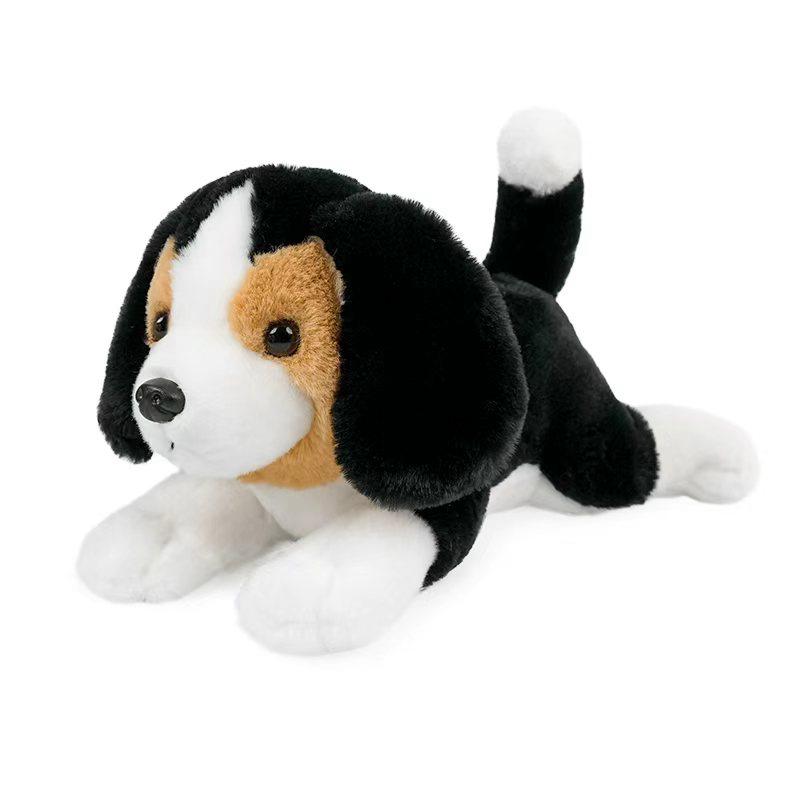 New German Shepherd Dog Plush Toy Cute Stuffed Realistic Golden Retriever Beagle Puppy Doll Home Decor High Quality Kids Gift