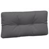 5 Piece Pallet Cushions Charcoal Grey Fabric