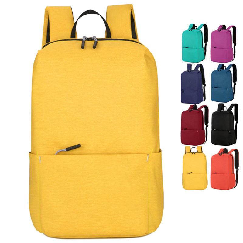 Casual Backpack For Traveling Adventures With Durable Polyester Material For Students