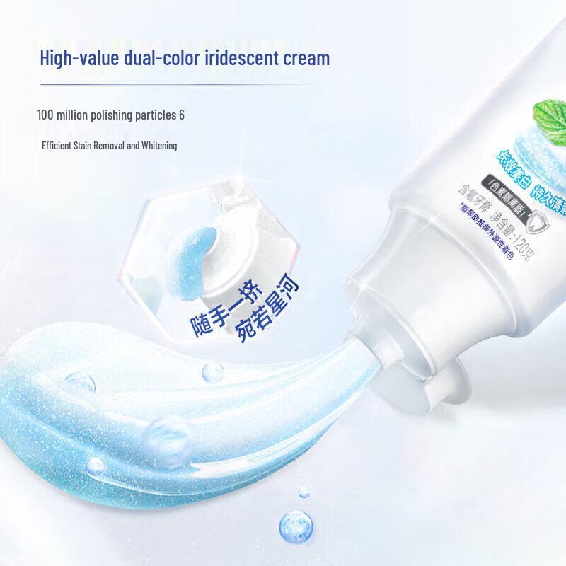 Crest Dual Color Lock White Toothpaste