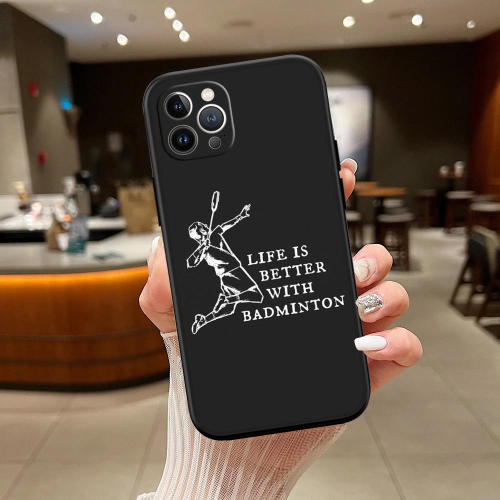 RA6 Badminton Sports Phone Case for Samsung Galaxy S20 S21 S22 Ultra FE + Plus A21S A22 A24 A25 A26 A30 A30S A31