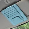 Car Sun Visors Organizer Multi-Pocket Business Card Storage Management Sunglasses Holder Visors Organizers