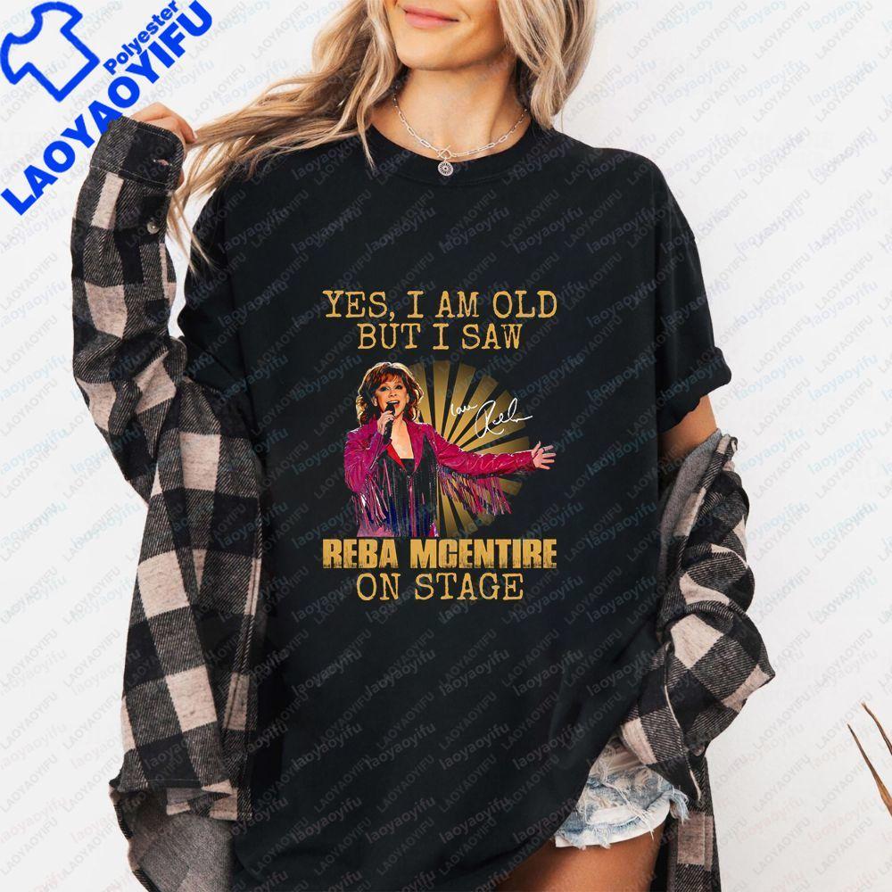 Reba Mcentire Loose Top Trendy Unisex ShortSleeved TShirt Suitable for Both Unisex and WoUnisex Large Size
