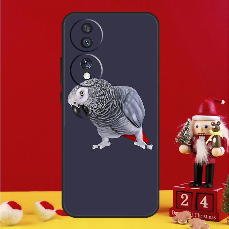 African Grey Parrot Case For Honor Magic 8 5 6 7 Pro Honor Win RT 50 70 90 200 400 Lite X8c X9b X9c X9a X9d Cover