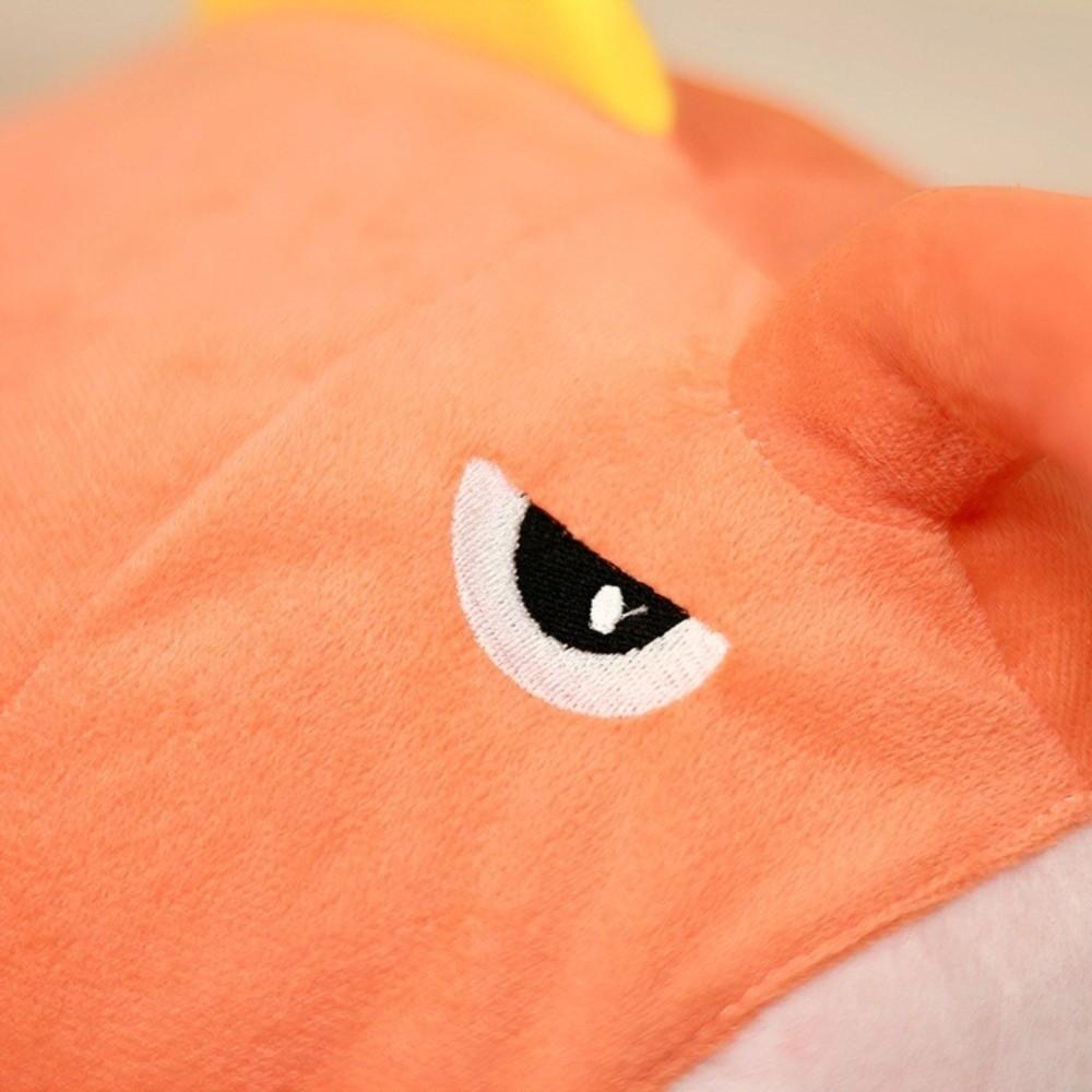 Open Mouth Plush Anglerfish Hat Soft Skin-friendly Fish Cosplay Cap Cute Fish Headwear  Halloween