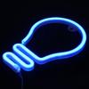 USB or Battery Powered Neon Sign Bulb Shape LED Sign Colorful Neon Wall Light  Room Decor