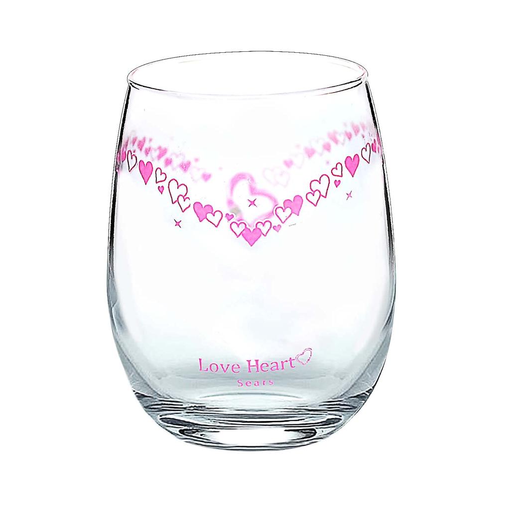 Sears Color Changing Glass Tumbler Birthstone Color Crystal October Pink Tourmaline Teddy Bear Stuffed White Teddy [Sears] sh84-0001-tdt-01-w-10