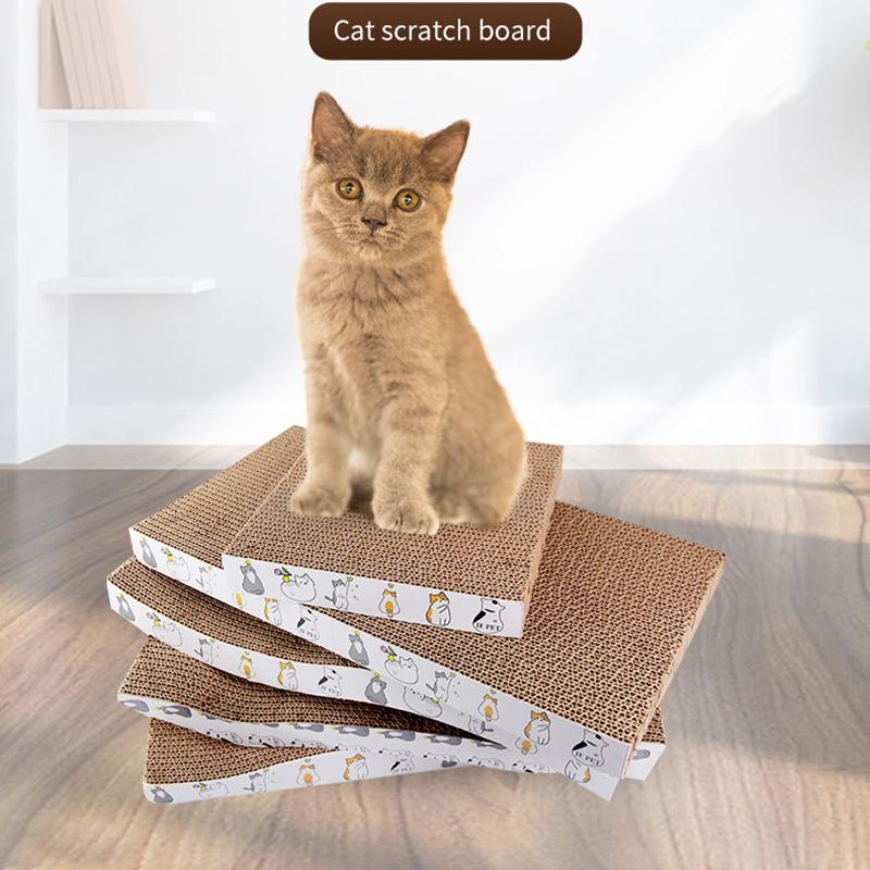 Acheter Cat Interactive Cat Scratch Board avec Catnip Pet Cat Pad Grinding Board Toy Scratch