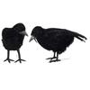 3 Stück/Set Halloween Krähe Fake Vogel Spielzeug Raben Requisite Kostüm Dekoration Requisiten Party Dekoration