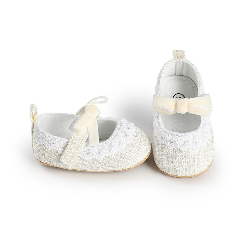 Baby Mädchen Flache Rutschfeste Schuhe Prinzessin Schuhe Erste Laufschuhe