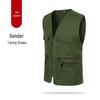 Custom Logo Multi-Pocket Reflective Safety Vest for Photography, Volunteers, and Construction