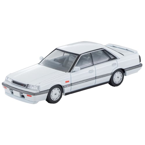 Tomytec Tomica Limited Vintage Neo 1/64 LV-N301a Nissan Skyline 4-Door HT GT Passage Twin Cam 24V White 1987 Model (Finished Model)