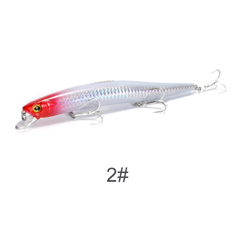 

NOEBY Noby Minnow Lure 23g Artificial Bait for Bass, Pike, and Mackerel - Long Cast Plastic Fishing Lure. 150mm/23g