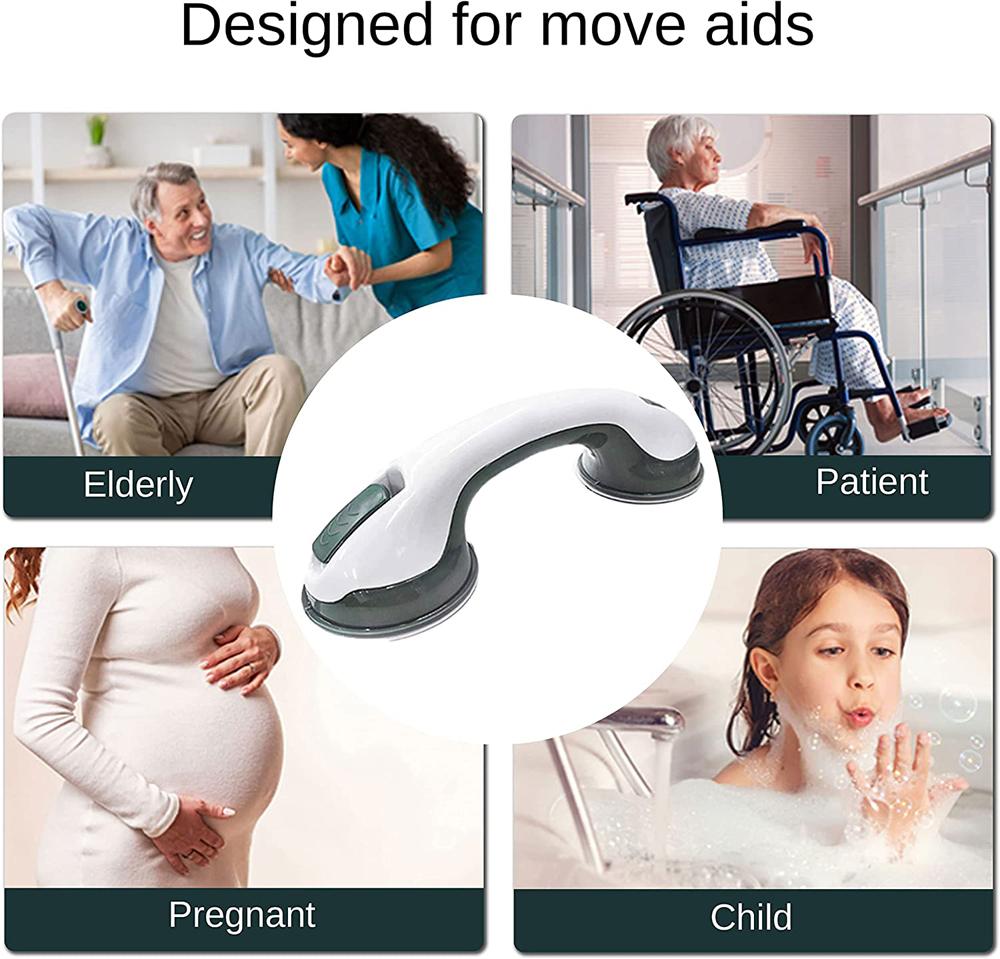 Uchwyt prysznicowy Uchwyt zabezpieczający Uchwyt antypoślizgowy Sejf łazienkowy Uchwyt do toalety Uchwyt z przyssawką Przyssawka Poręcz