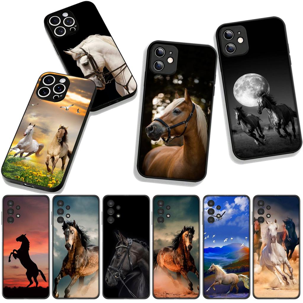 Wild Horse Animal Cover Phone Case for Xiaomi Redmi 15 A5 9A 9T 10A 10C 9C NFC 15C Note 11 9 10 Pro Plus 8T