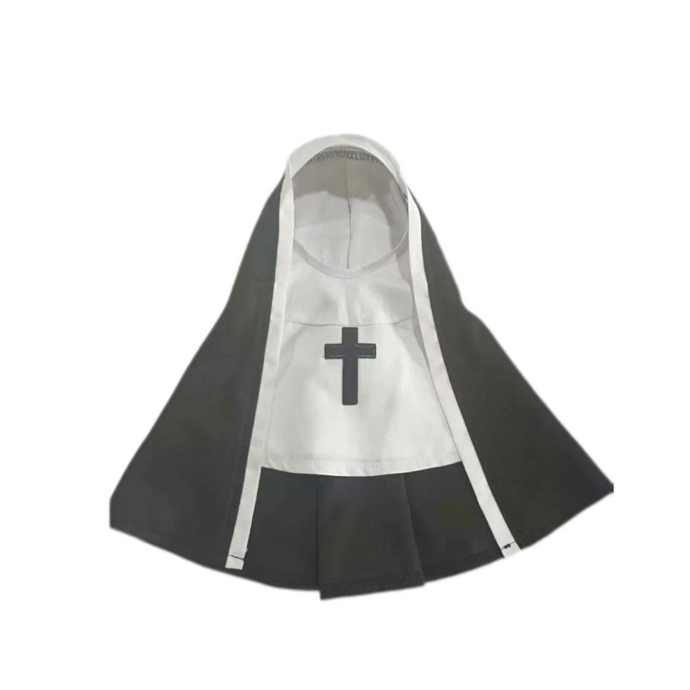 Soft Pet Nun Cloak Cat Puppy Cat Cosplay Costume Sets  Pet Supplies Clothing