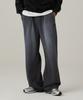 URBANAGE Pigment Wash Signature Wide Sweatpants Charcoal