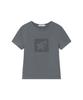 MISEKI SEOUL Midnight Stars Fitted Short Sleeve Charcoal