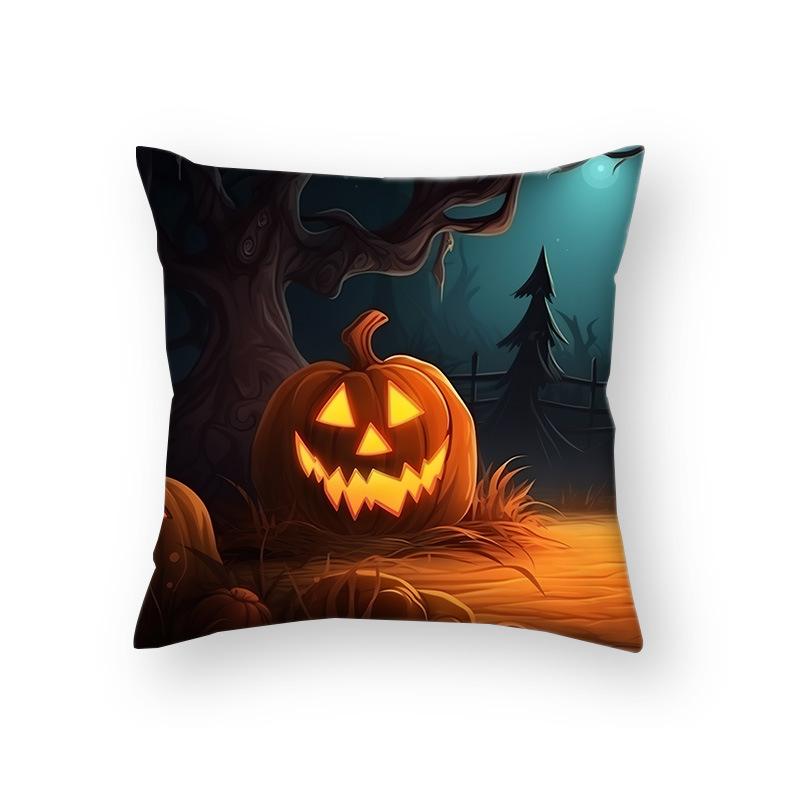 Neue Kürbis Halloween Dekoration Cartoon Kissenbezug Feiertag Wohnzimmer Sofa Schlafzimmer Bettseite Rückenkissen
