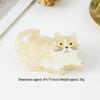 Cute Cartoon Cat Claw Clip - Designer Kitten Hair Accessory