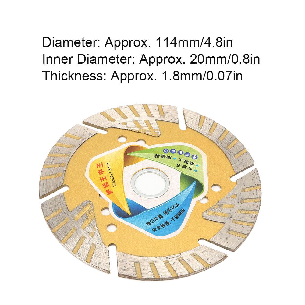 114mm Blade Wheel Saw Cutting for Disc Marble Microspar