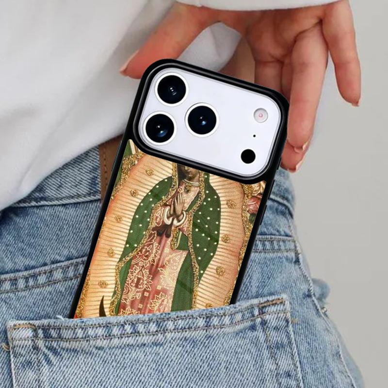 

Virgin of Guadalupe Phone Case for iPhone 17ProMax 12 13 14 15 16e 17 Pro Max Plus Air Cover iPhone 16 Pro Max