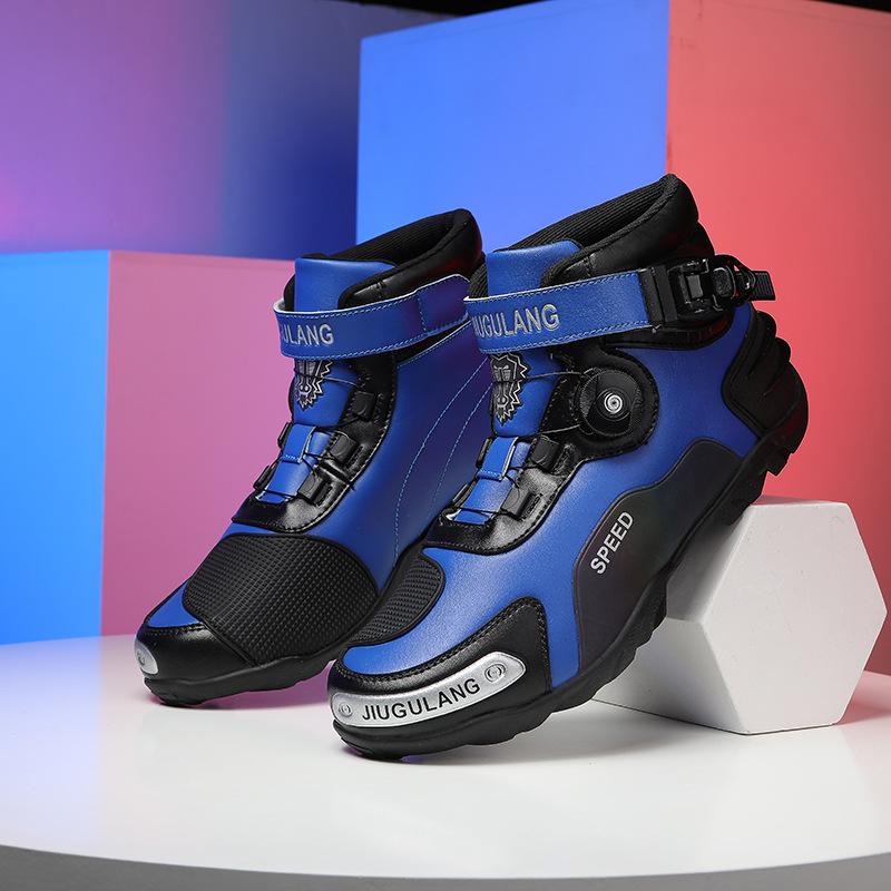 Motorradfahrschuhe, Herren-Motorradschuhe, Kinder-Rennstiefel, Vier-Jahreszeiten-Motorradreiseausrüstung