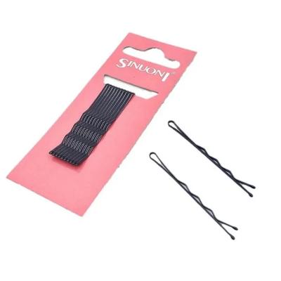 Ludia Hair Set of 10 Black Wave Bobby Pins
