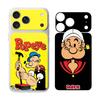 Cartoon Animation P-PopeyeS Retro For IPhone 17 Pro 17 Pro Max Rear Skin Wrap Decal Protective Sticker
