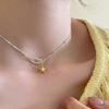 Golden Star Snake Bone Chain Necklaces For Women Fashion New Personality Bead Pendant Jewelry Gift Party Dropshipping